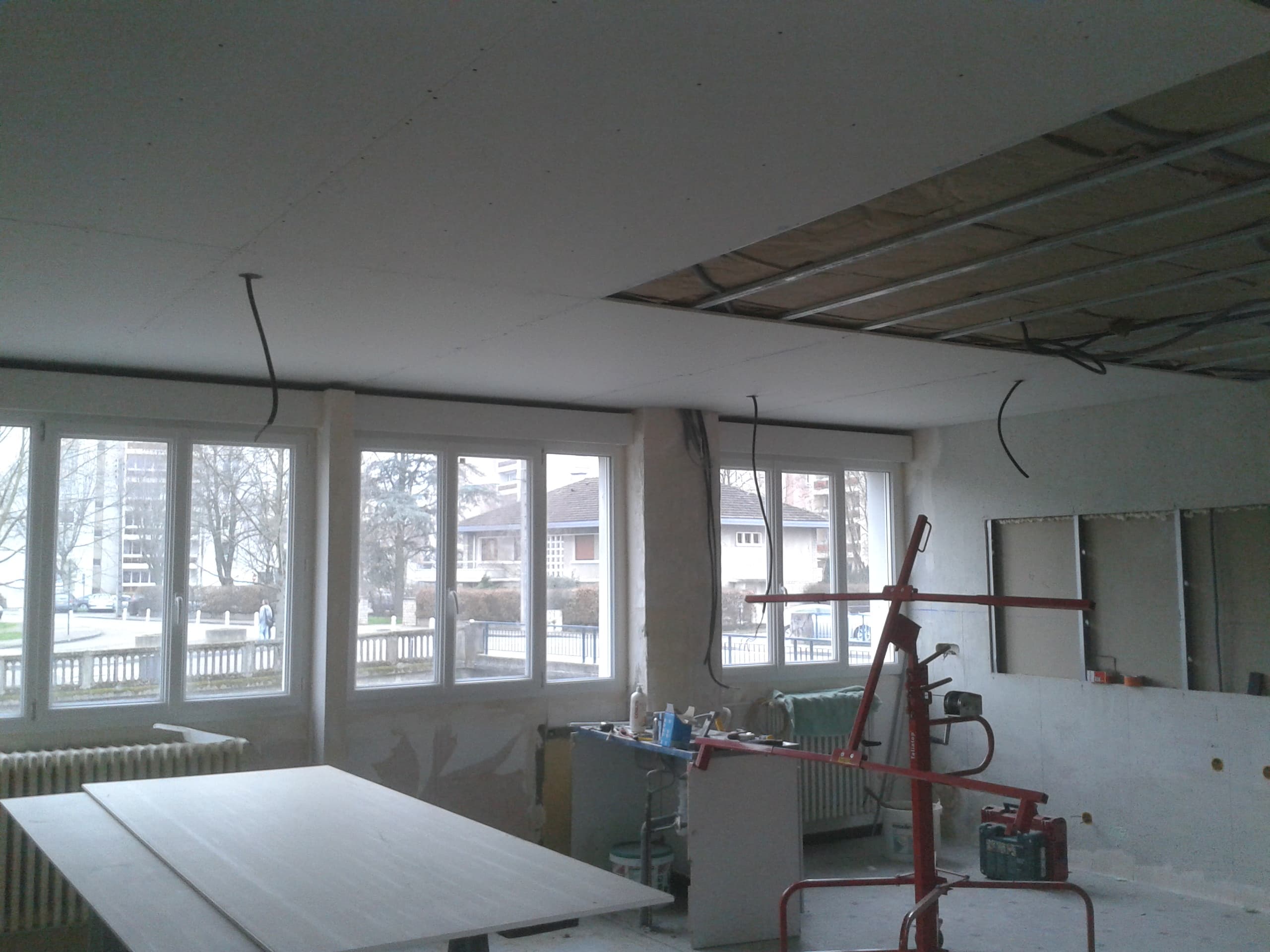 Chantier bâtiment collectif
