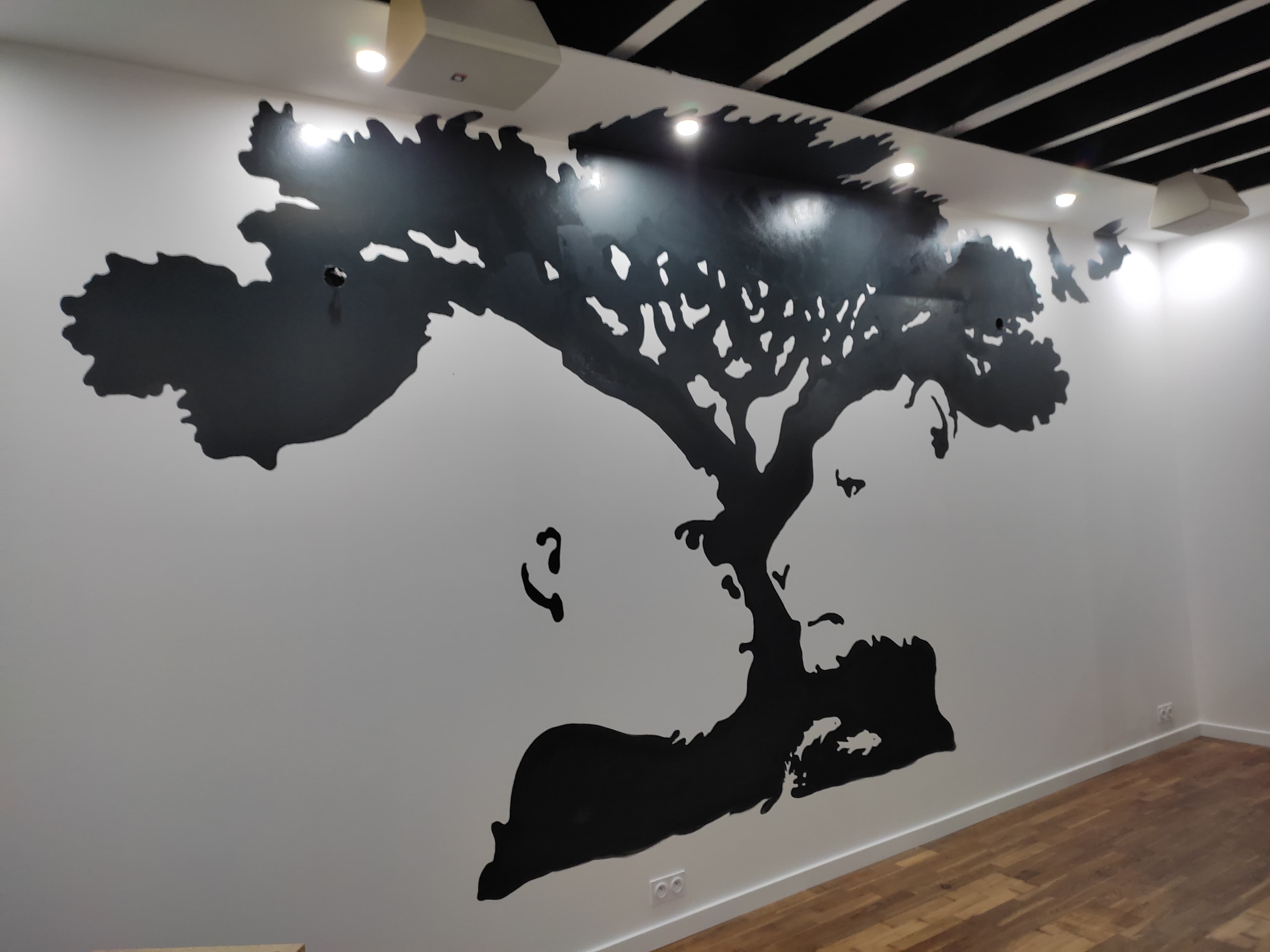Peinture décorative intérieure