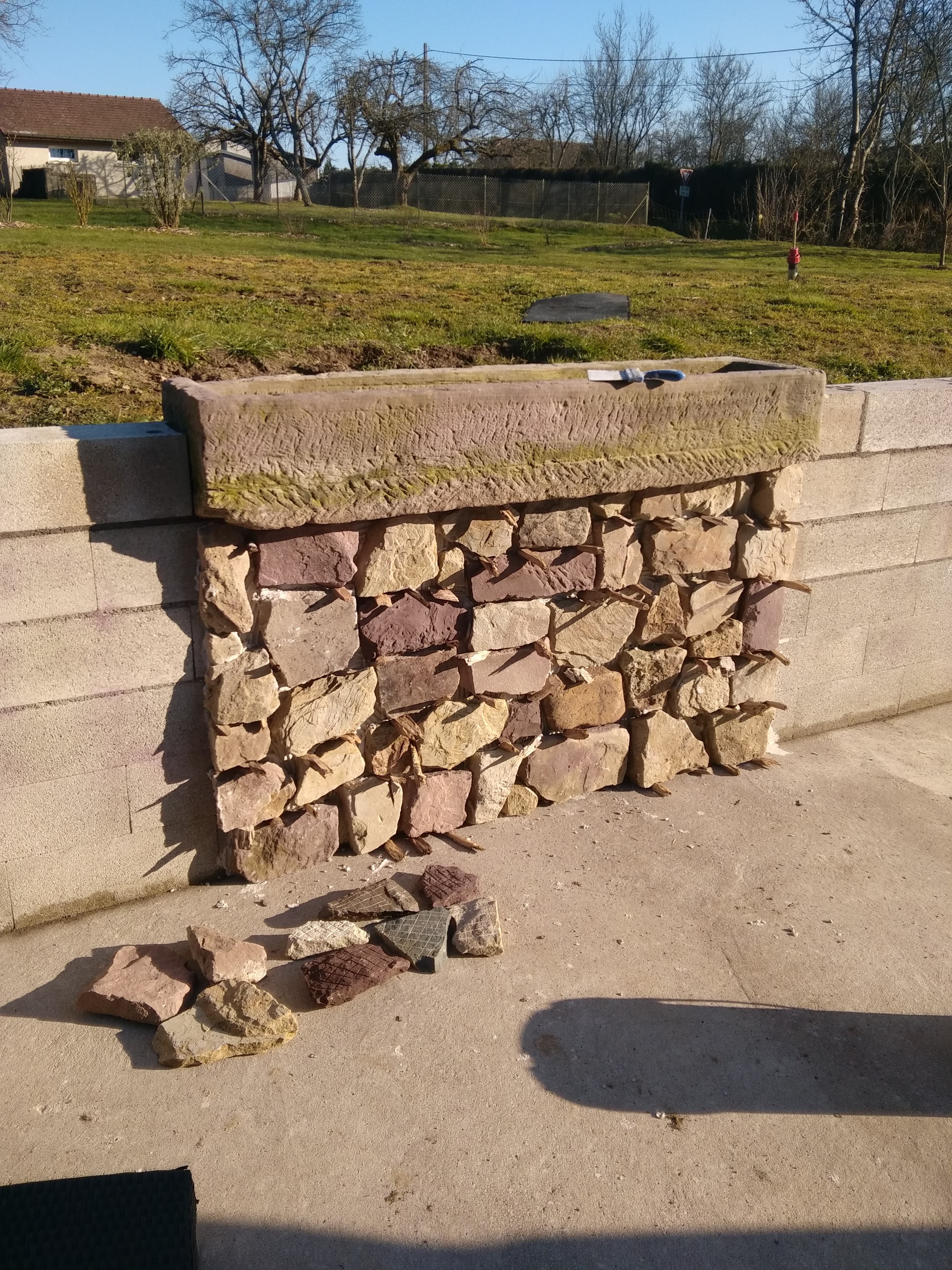 Mur en pierres