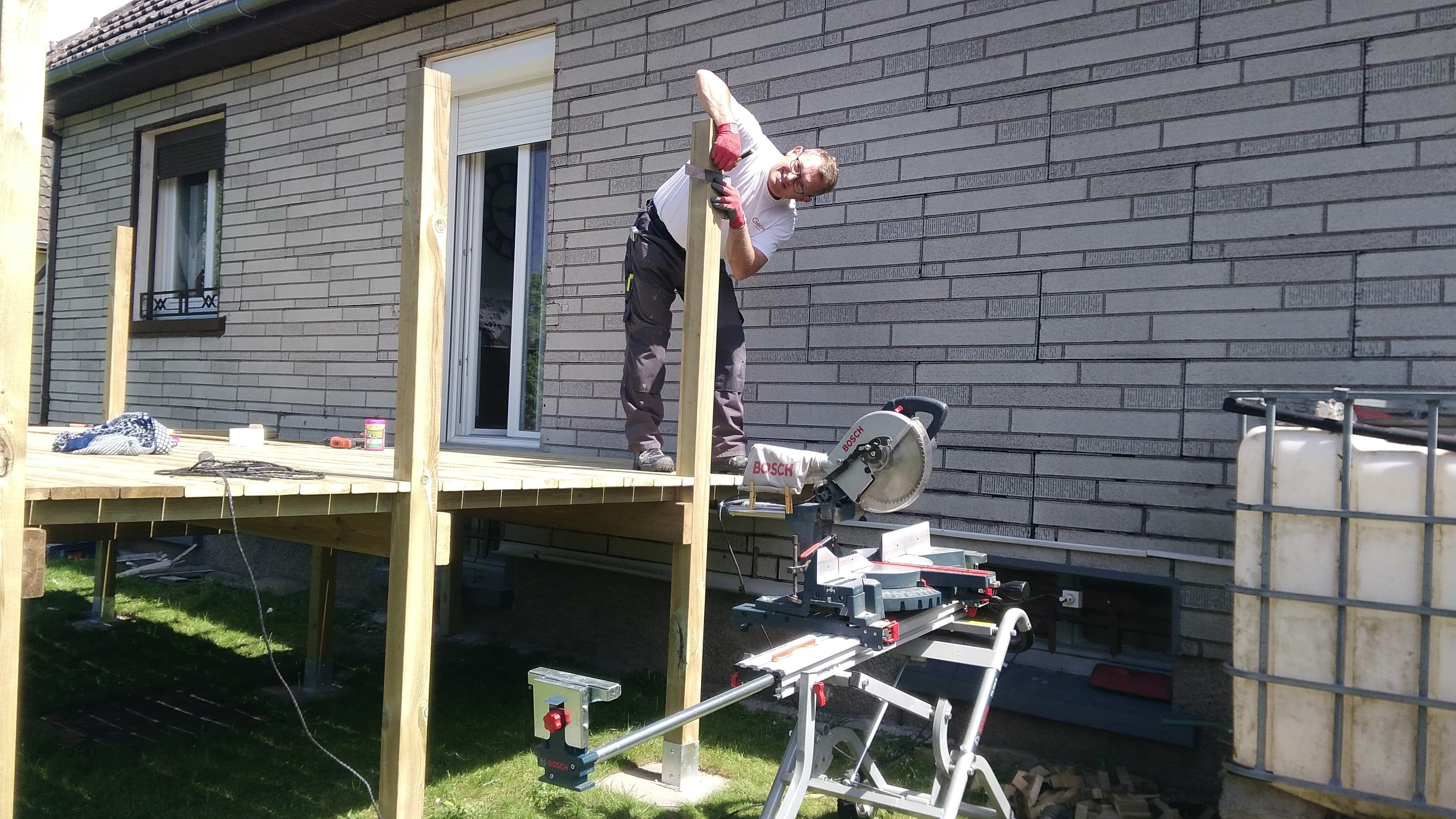 Construction terrasse bois
