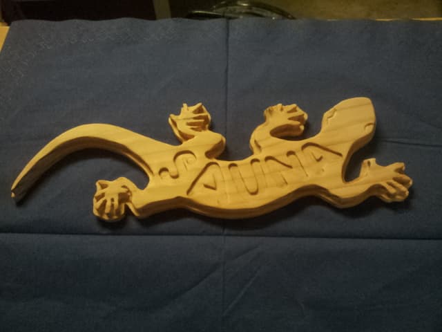 Salamandre décorative