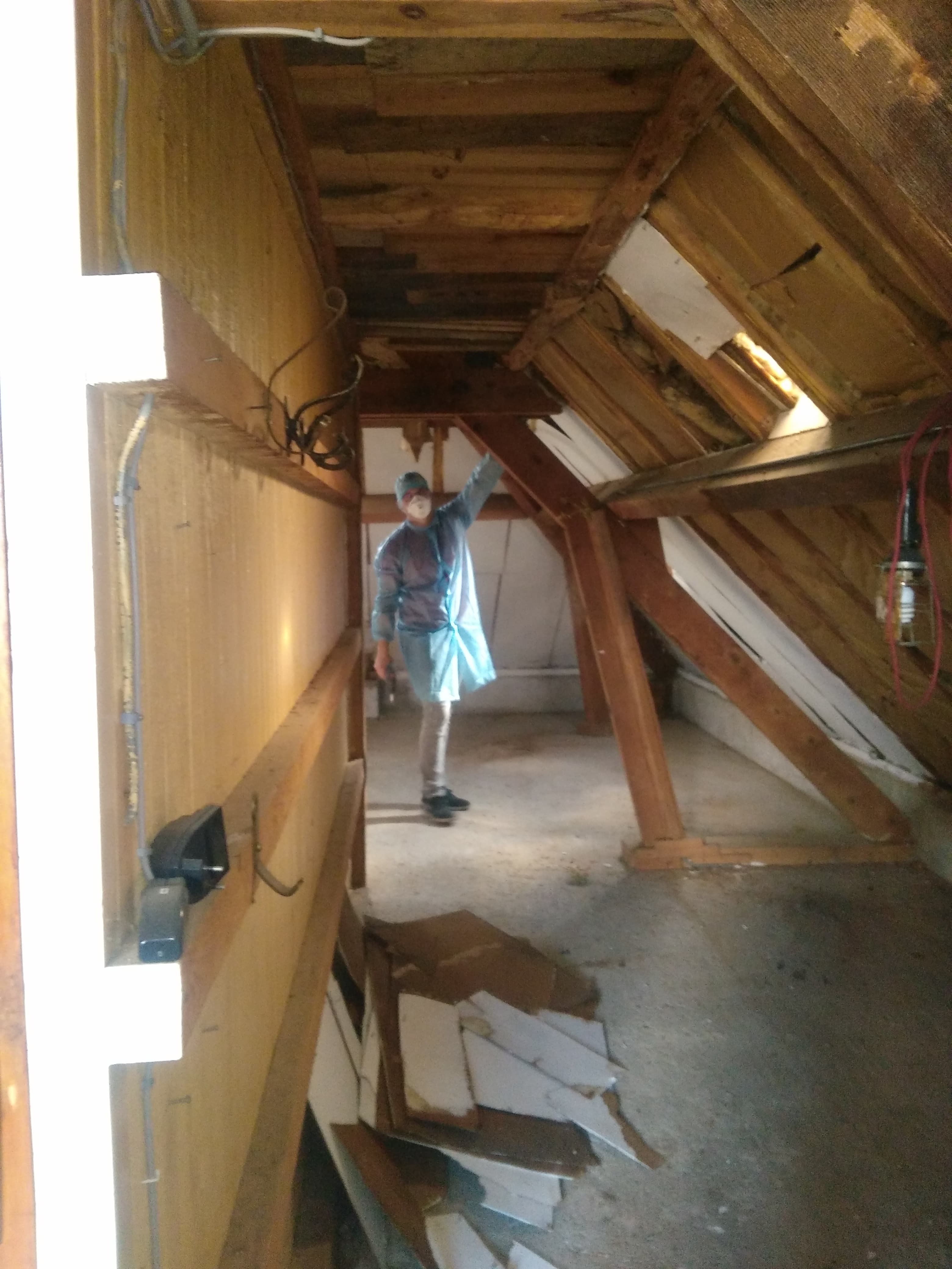 Charpente avant travaux