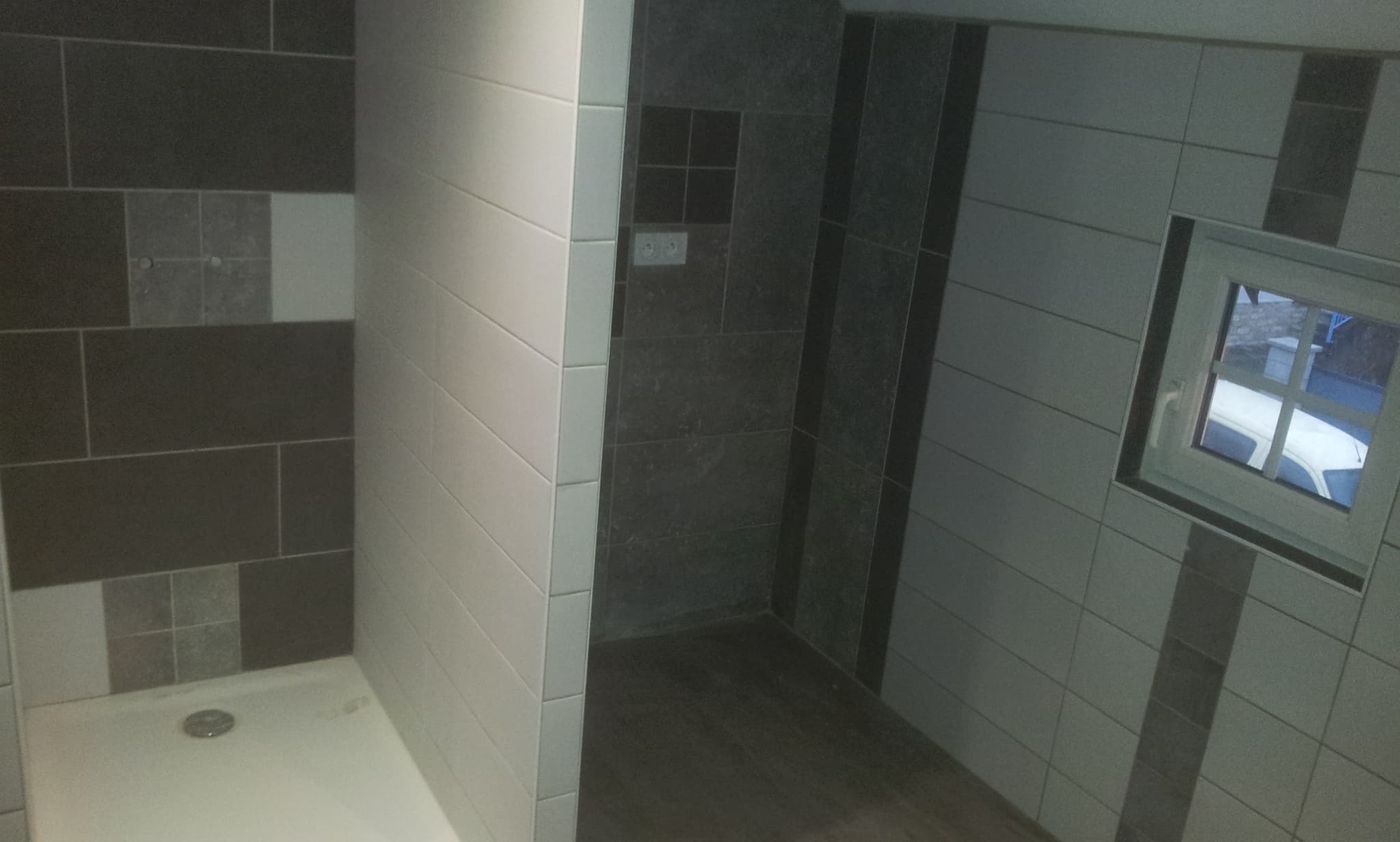 Douche buanderie
