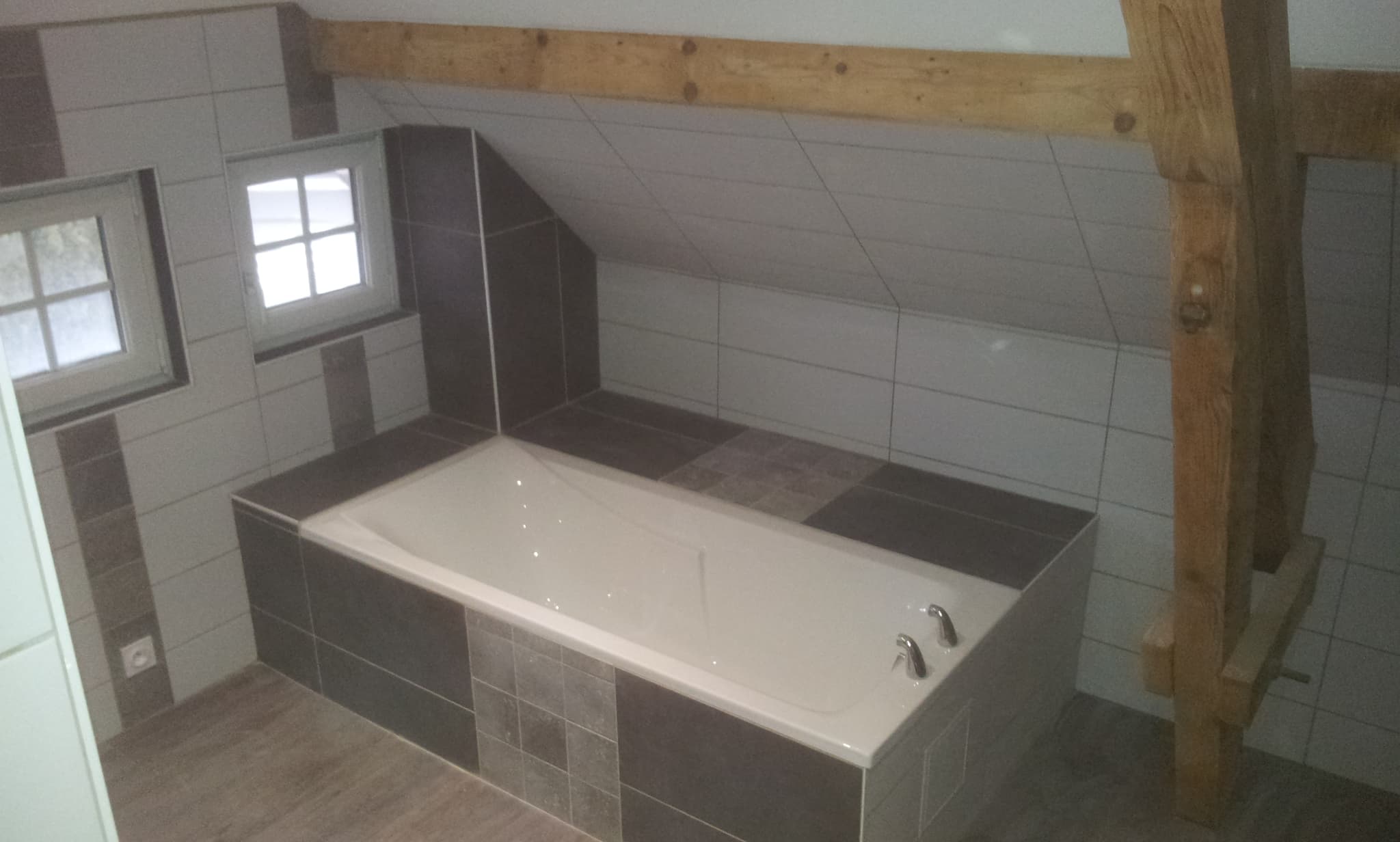 Salle de bain terminée
